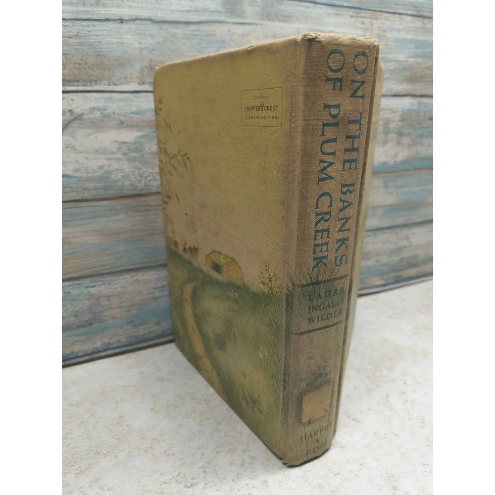 On‎ The Banks Of Plum Creek Laura Ingalls Wilder Hardcover 1953 Harper Row